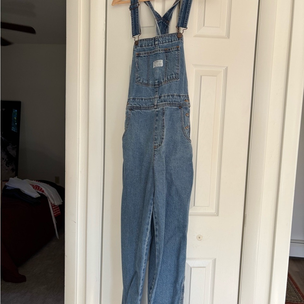 Denim overalls